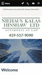 Mobile Screenshot of niehausassociates.com